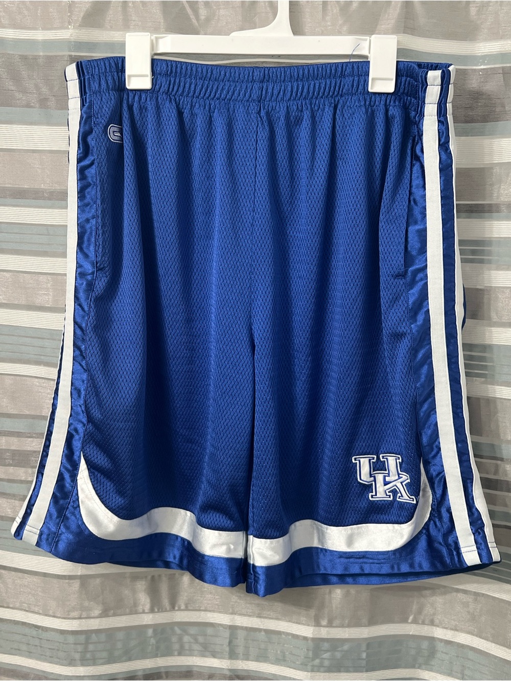 Vintage Colosseum University of Kentucky Wildcats Blue Basketball Shorts